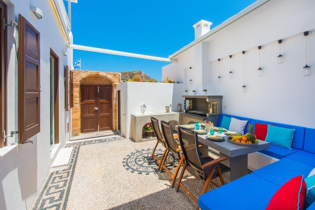 Lindos Allure Villa With Jacuzzi And Acropolis View!!! Pokoj fotografie