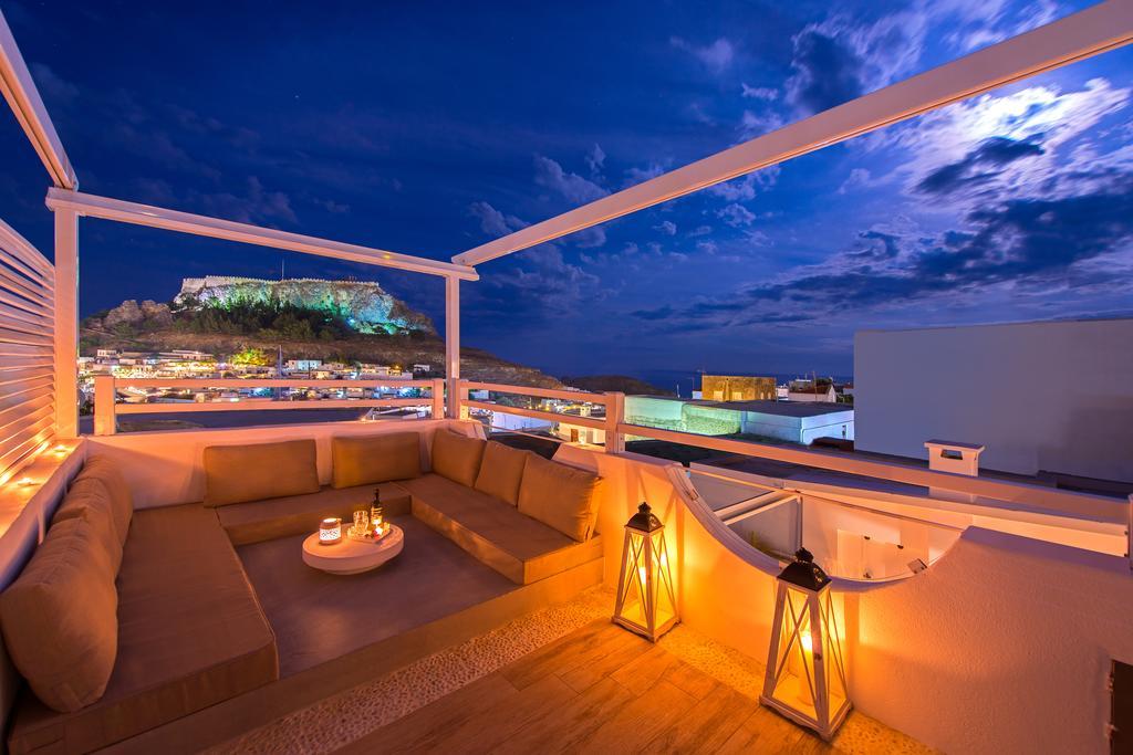 Lindos Allure Villa With Jacuzzi And Acropolis View!!! Pokoj fotografie