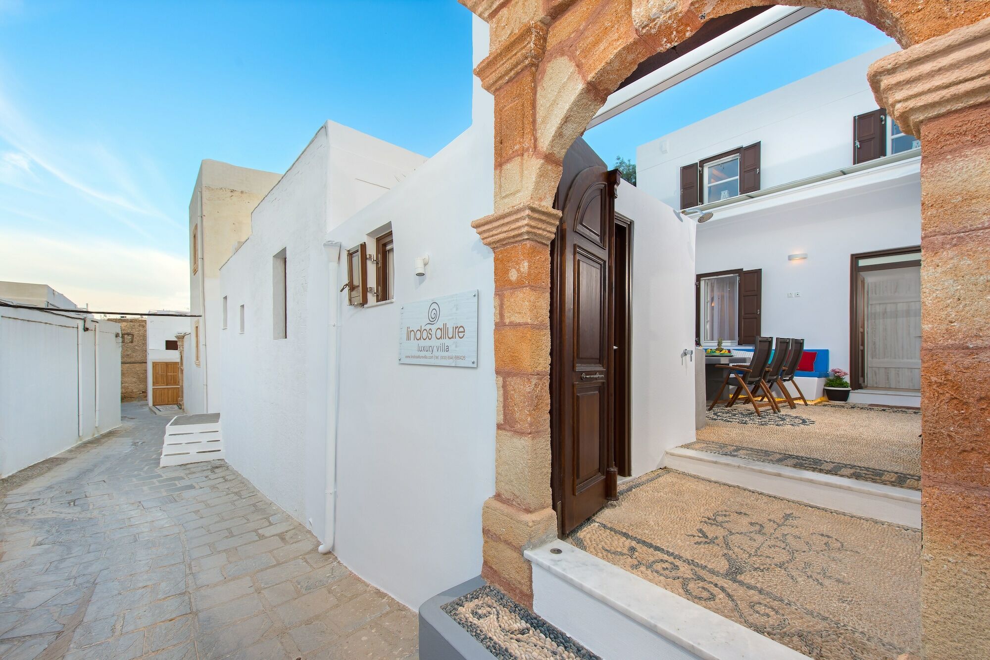 Lindos Allure Villa With Jacuzzi And Acropolis View!!! Exteriér fotografie